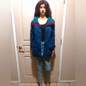 Vintage 80's Pacific Trail Hooded Jacket.